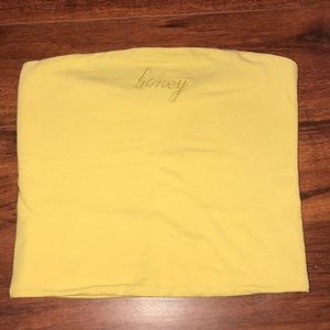 Yellow (honey) tube top